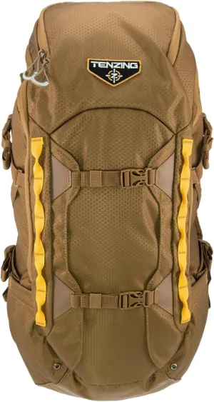 TENZING 2300 Whitetail Day Pack, Buckskin Tan, Rugged Durable Camo Hunting Backpack with 4 Compartments & 13 Organizational Pockets, Hydration Bladder Compatible