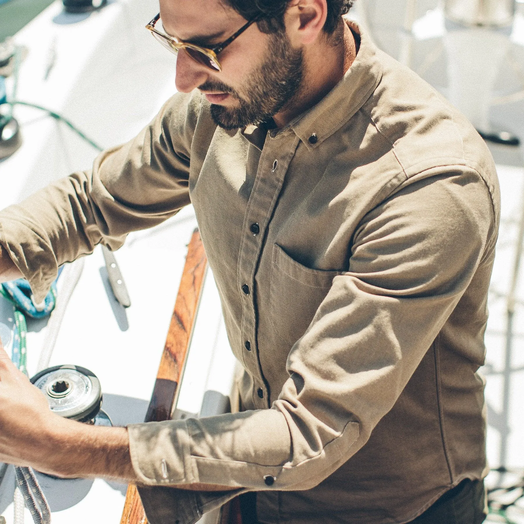 The Jack in Khaki Work Oxford