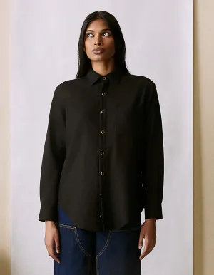 The New Oxford (Enamel & Gold Merino Wool)