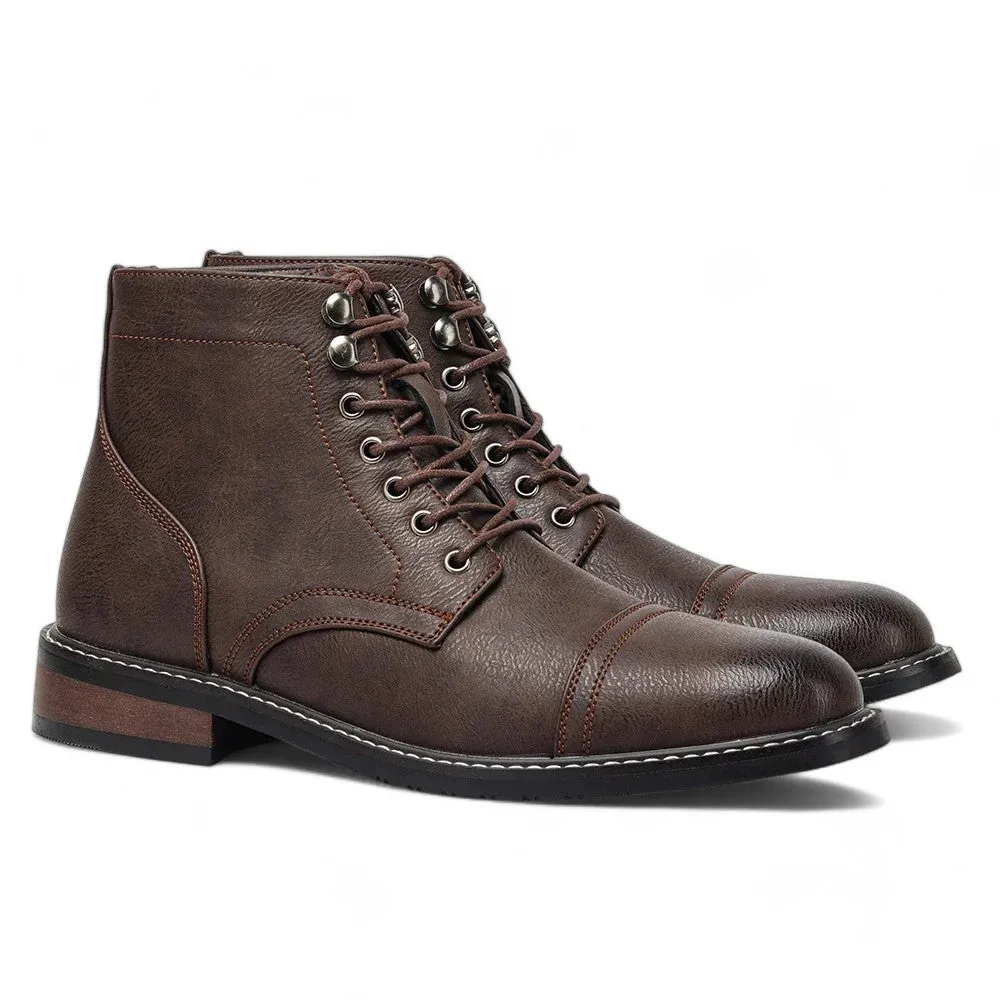Thomas | Classic Cap-Toe Derby Boots