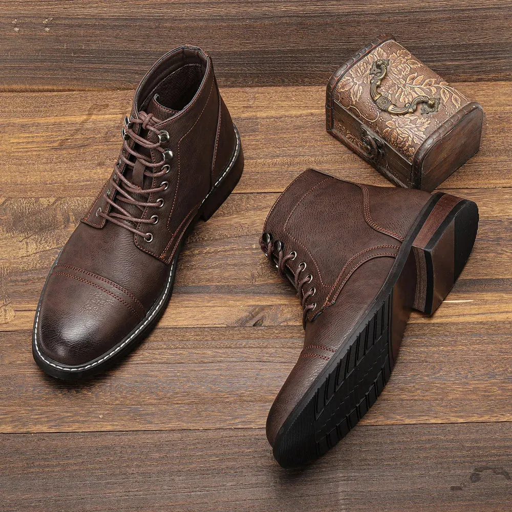 Thomas | Classic Cap-Toe Derby Boots