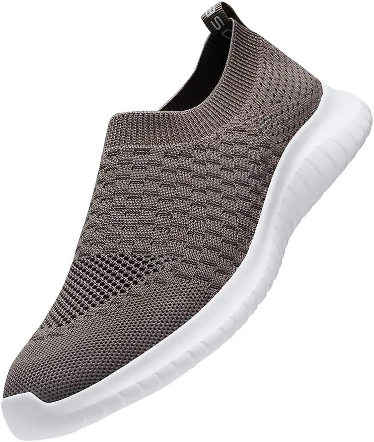TIOSEBON Women's Athletic Walking Shoes Slip On Casual Mesh-Comfortable Tennis Workout Sneakers