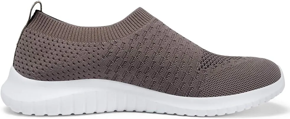 TIOSEBON Women's Athletic Walking Shoes Slip On Casual Mesh-Comfortable Tennis Workout Sneakers