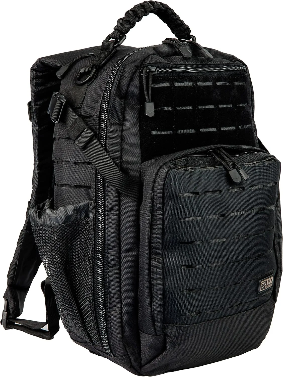 TLO Outdoors TacPack24L Tactical Backpack - Water Resistant 24 Liter Capacity Daypack, Rucksack, Gear Bag, Laptop Bag