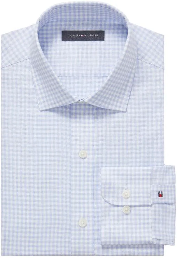 Tommy Hilfiger Men's Dress Shirt Regular Fit Oxford