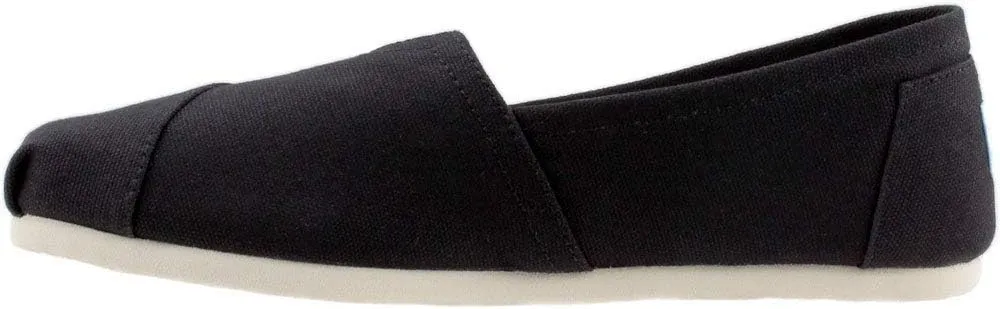 TOMS Womens Alpargata Geometric Slip On Flats Casual - Blue
