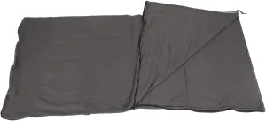 Travel Bed Sheet For Camping Sleeping Bag Easy To Clean Soft Touch Fleece Sleeping Bag For Travel (Gray)