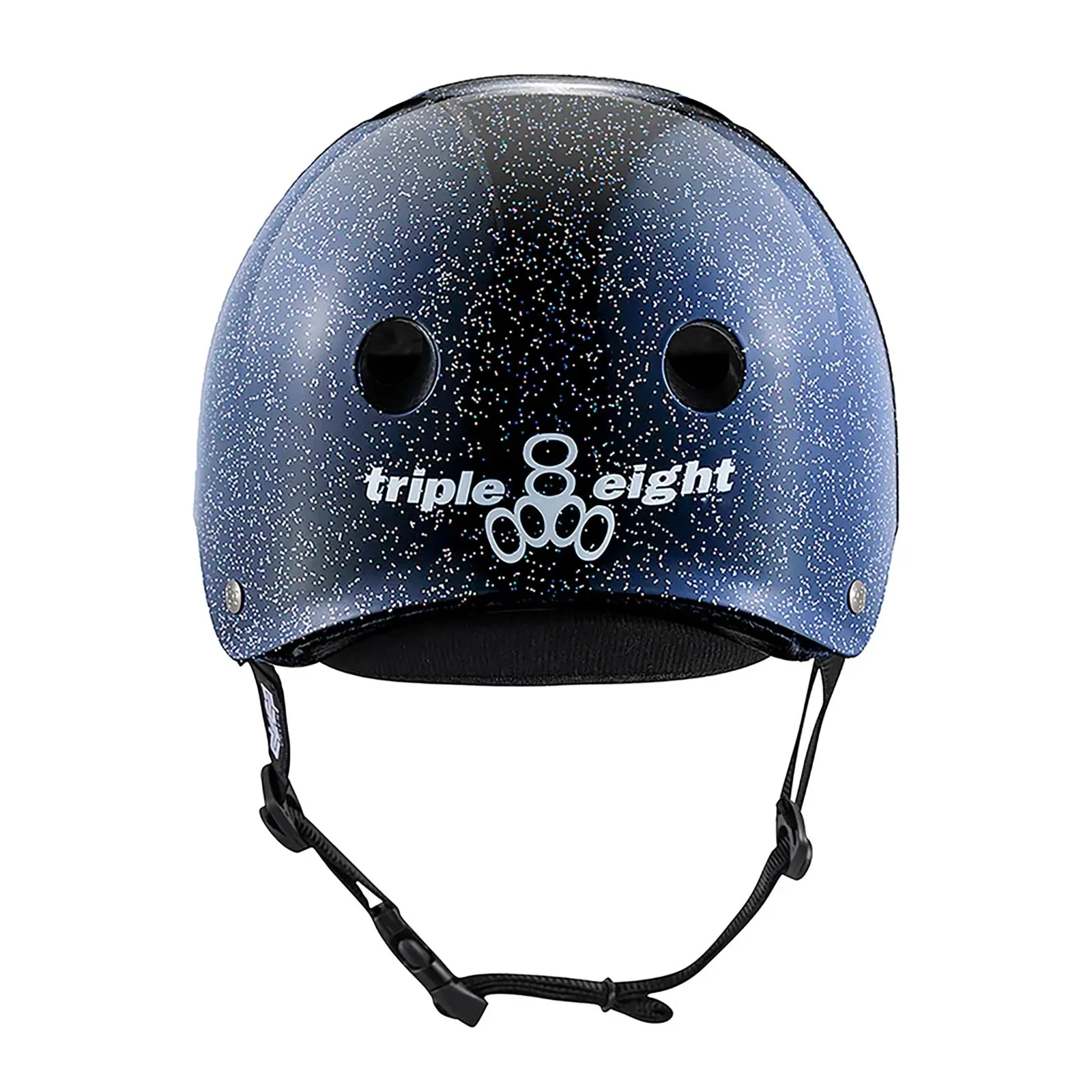 Triple 8 Deep Cover Helmet / Black Glitter