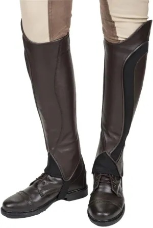 TuffRider Ladies Derby Leather Half Chaps