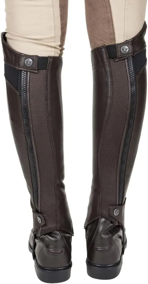 TuffRider Ladies Derby Leather Half Chaps