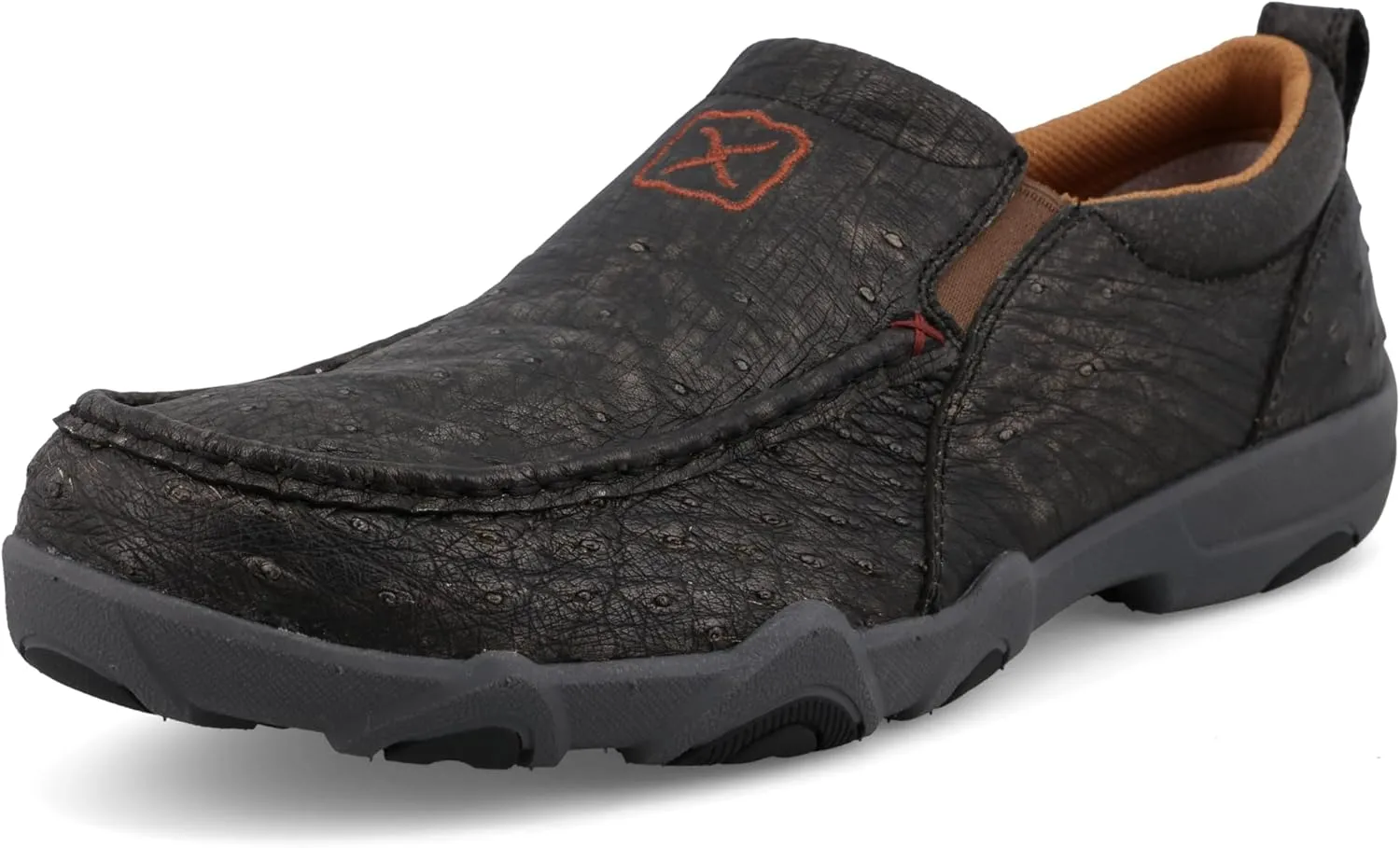 Twisted X Men's Slip-On Ultralite X Driving Moc, Moc Toe with Ultralite X