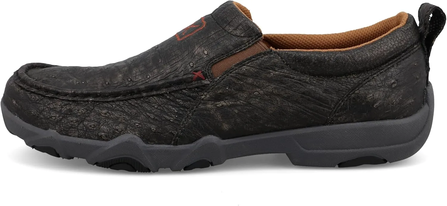 Twisted X Men's Slip-On Ultralite X Driving Moc, Moc Toe with Ultralite X