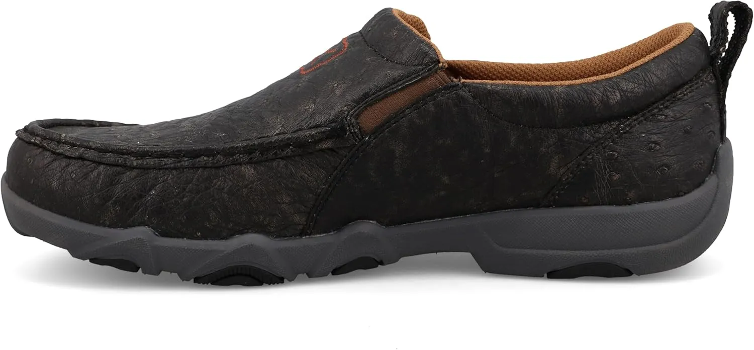 Twisted X Men's Slip-On Ultralite X Driving Moc, Moc Toe with Ultralite X