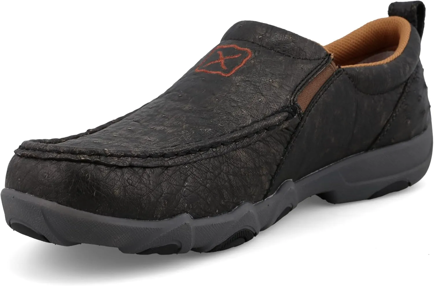 Twisted X Men's Slip-On Ultralite X Driving Moc, Moc Toe with Ultralite X