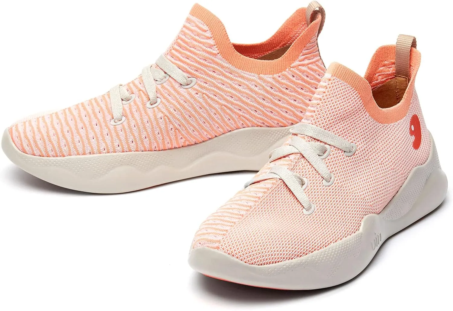 UIN Women's Fashion Sneakers Lightweight Walking Casual Slip Ons Comfortable Art Painted Athletic Travel Shoes