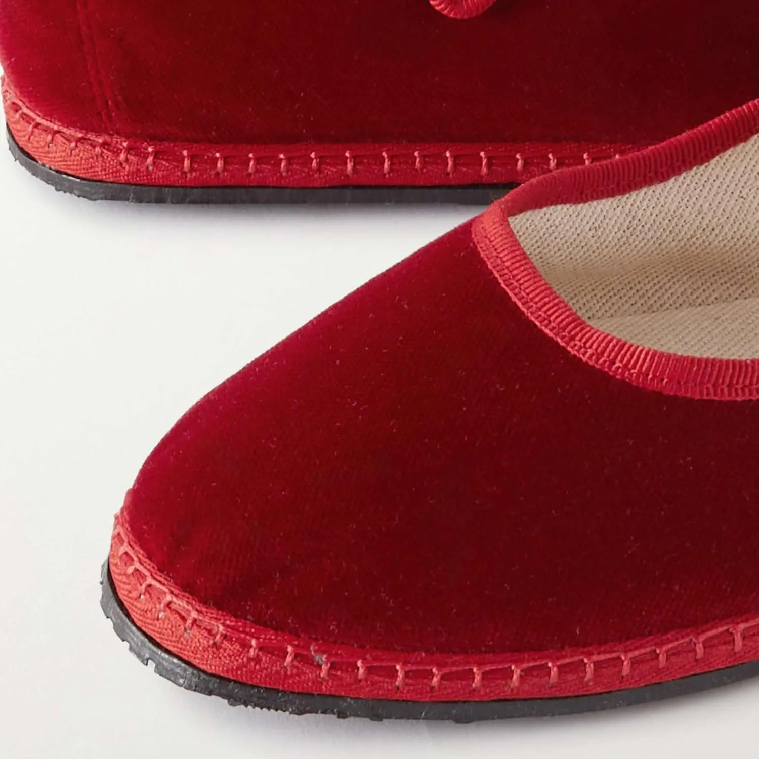 Velvet Ballet Flats for Women with Buckle Strap Comfortable Suede Closed Toe Slip On Mary Jane Flats Casual Comfortable Ballerina Shoes