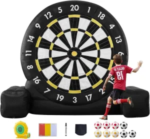 VEVOR Inflatable Soccer Dart Board