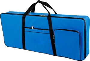 Vilihkc 61 Key Keyboard Gig Bag Case,Portable Durable Keyboard Piano Waterproof 600D Oxford Cloth with 10mm Cotton Padded Case Gig Bag 40"x16"x6"