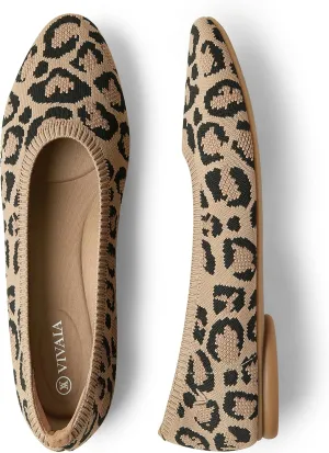 VIVAIA Almond-Toe Ballet Flats Women's Casual Flats Slip on Comfortable shoes cute flats for women(Tamia 2.0)