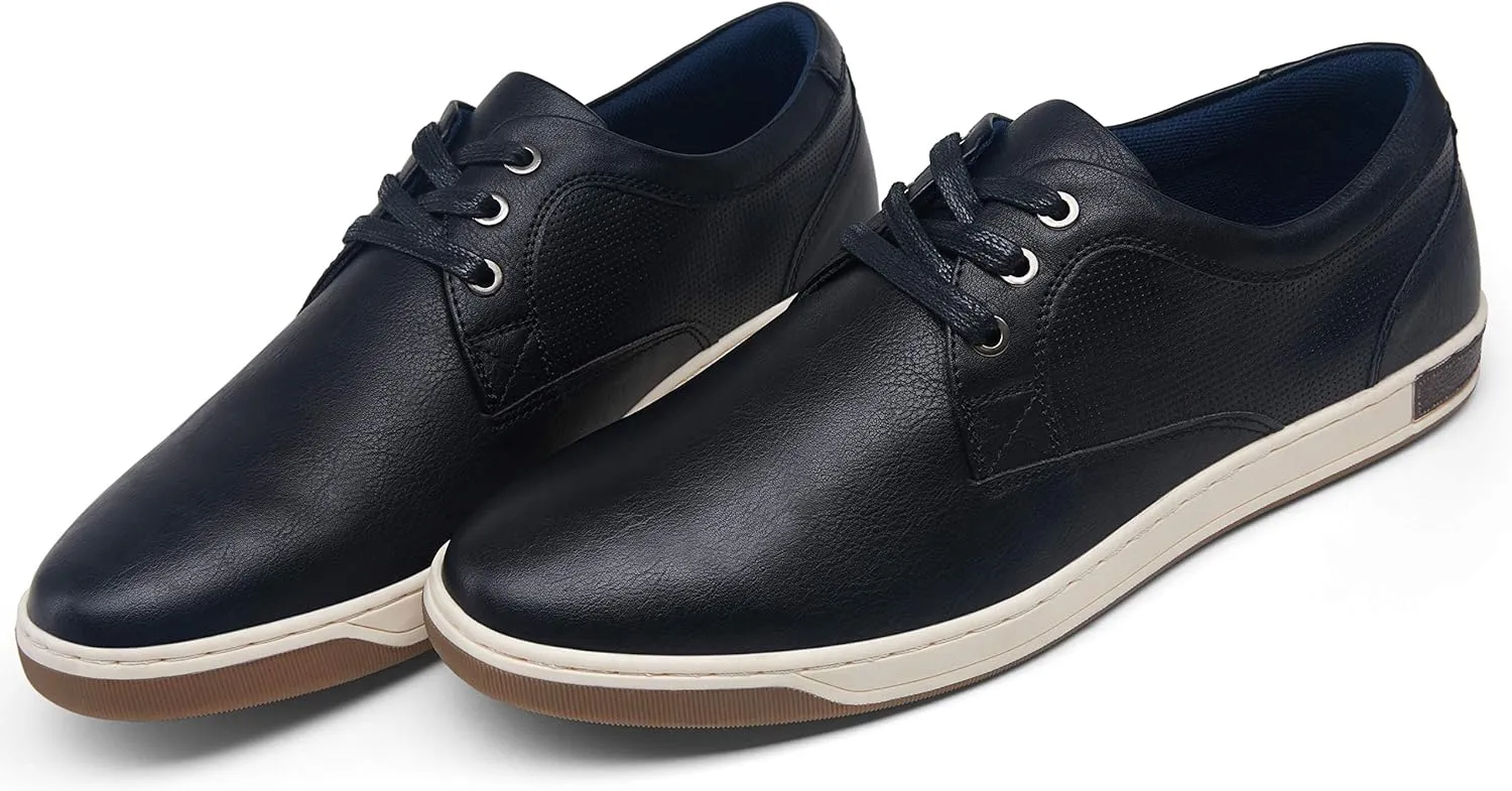 Vostey Men's Sneakers Fashion Casual Shoes Dress Sneaker Oxford Shoes