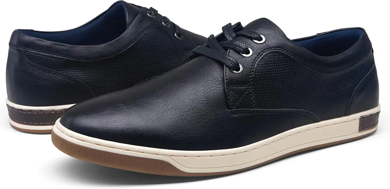 Vostey Men's Sneakers Fashion Casual Shoes Dress Sneaker Oxford Shoes