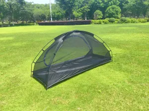 Waterproof Solo Hiking Tent with Bug Net - Ultralight Shelter for Backpacking