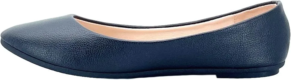 Women Classic Ballet Comfortable Slip On Walking Flats Shoes