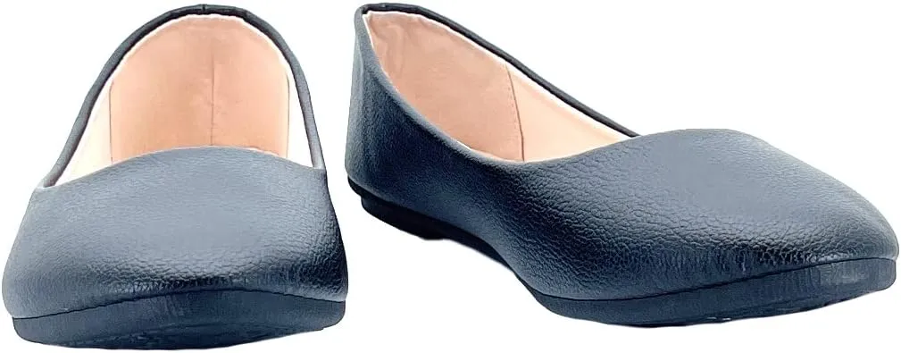 Women Classic Ballet Comfortable Slip On Walking Flats Shoes