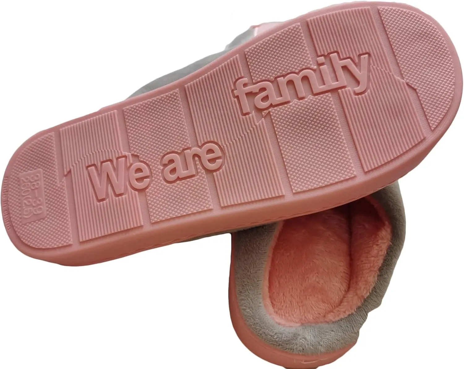 Womens Cute Cat Animal Plush Slip On Winter Warm Bedroom Shoes Memory Foam House Slippers Non Slip Sole