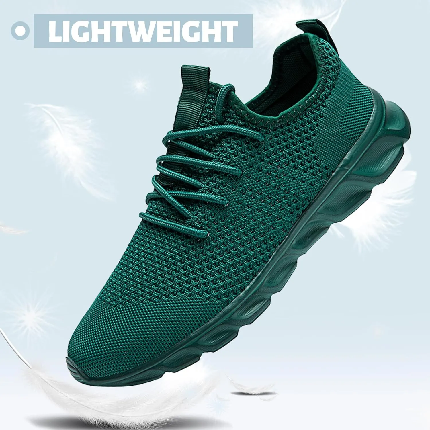 Womens Mens Running Shoes Tennis Sneakers Lightweight Gym Slip on Unisex Shoes Athletic Workout Walking Shoes