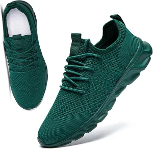 Womens Mens Running Shoes Tennis Sneakers Lightweight Gym Slip on Unisex Shoes Athletic Workout Walking Shoes