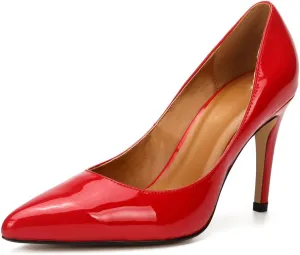 Women's Men's Stiletto Pointy Toe High Heel Plus Size Slip On Wedding Dress Pumps Shoes