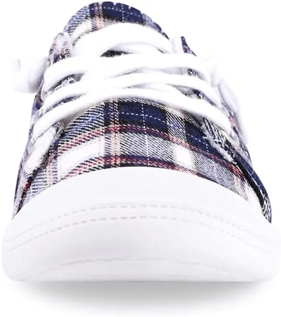 Women's Slip On Canvas Sneaker Low Top Casual Walking Shoes Classic Comfort Flat Fashion Sneakers