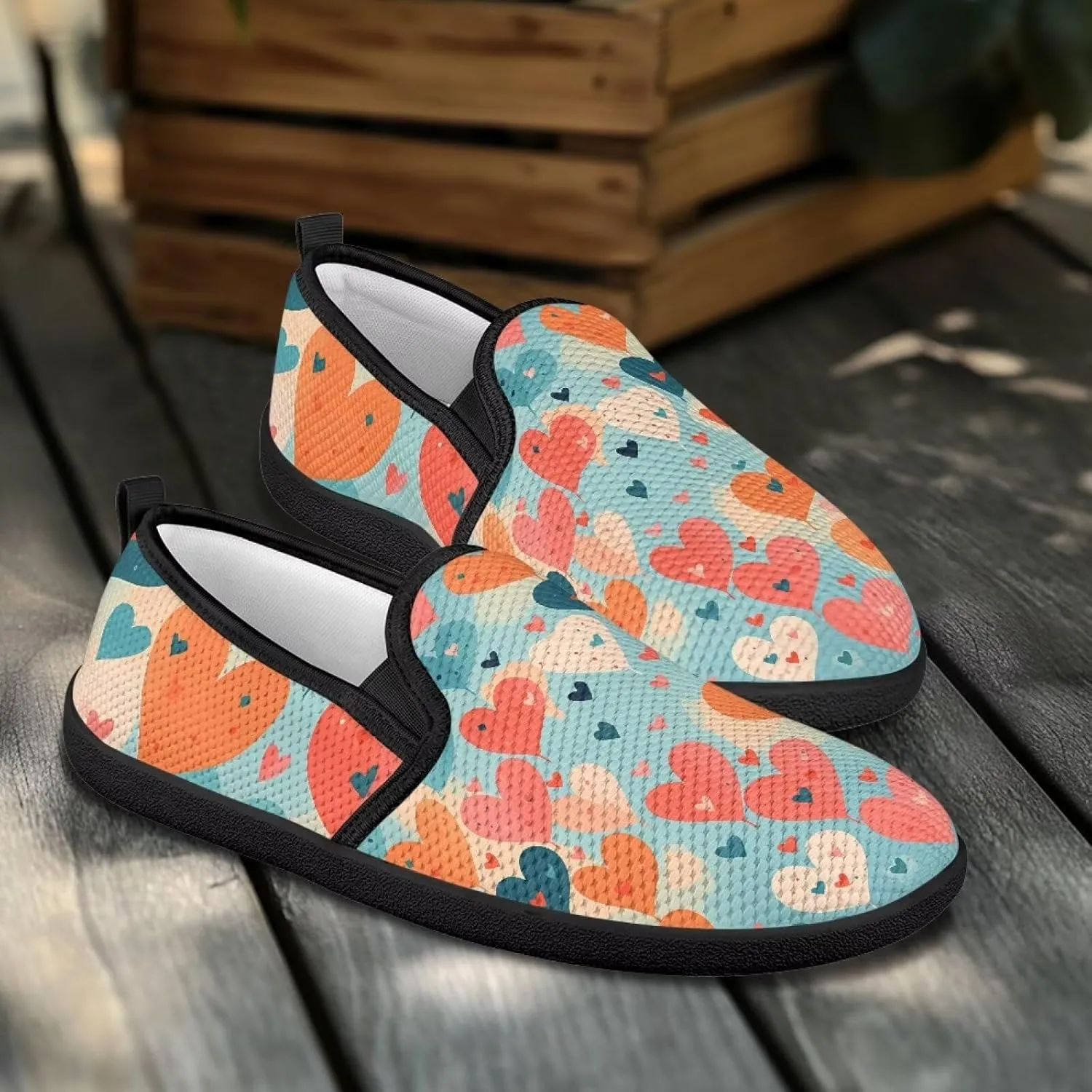 Women's Slip On Fashion Flats Comfortable Dressy Loafer Shoes Round Toe Lightweight Shoes for Office Work Daily Wear Gifts for Mom Wife Sister US Size 6-11