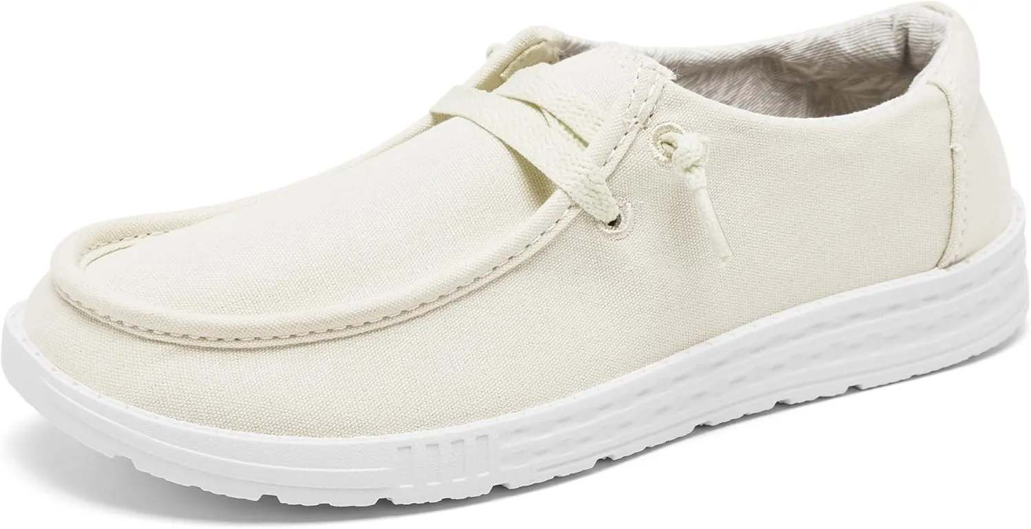 Womens Slip-on Loafers Slip in Boat Walking Shoes