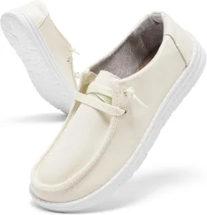 Womens Slip-on Loafers Slip in Boat Walking Shoes