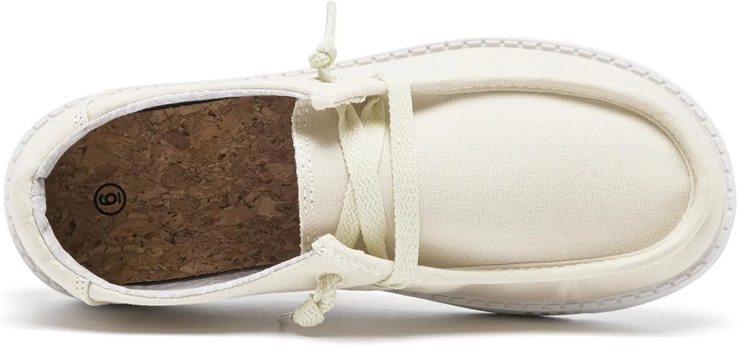 Womens Slip-on Loafers Slip in Boat Walking Shoes