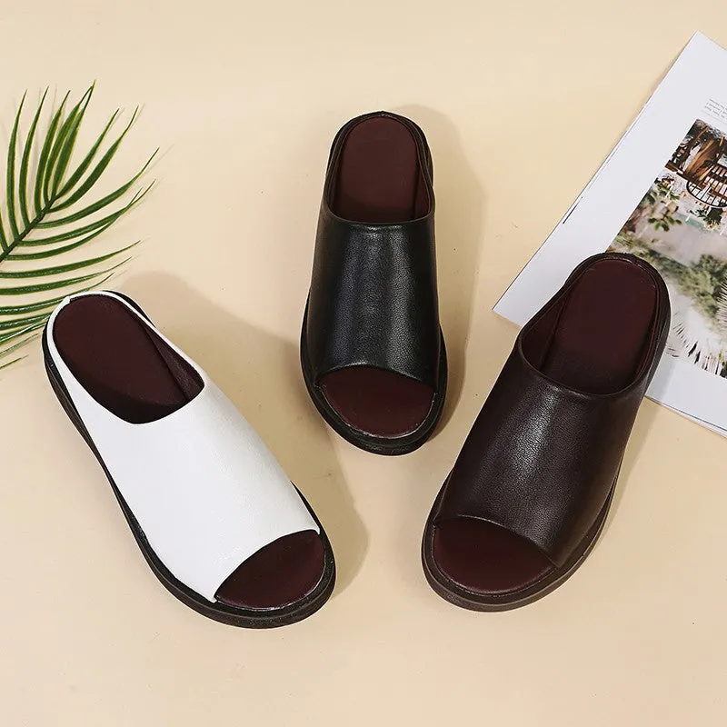 Women's Slip On Wedge Sandals | Platform Slides