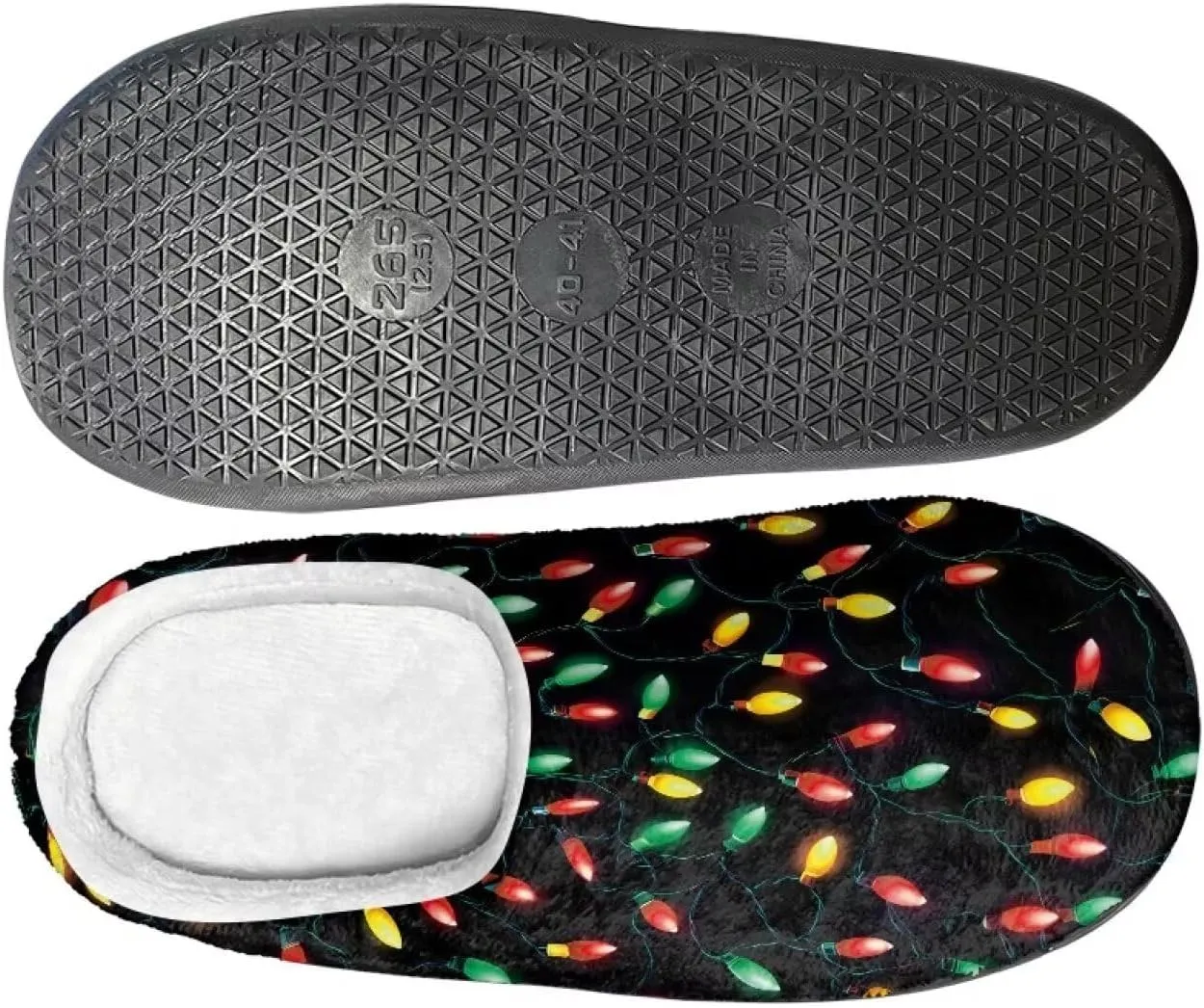 Womens Slippers Comfortable Non-slip Warm Fuzzy Slippers