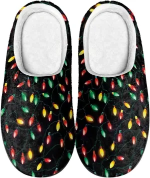 Womens Slippers Comfortable Non-slip Warm Fuzzy Slippers