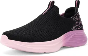 Womens Walking Shoes Slip On Running Tennis Sneakers Comfortable Lightweigt Athletic Shoes