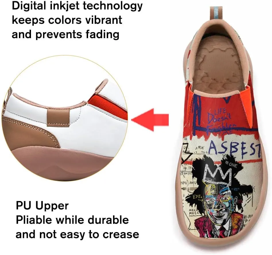 Women's Walking Travel Shoes Slip On Microfiber Casual Loafers Lightweight Comfort Fashion Sneaker
