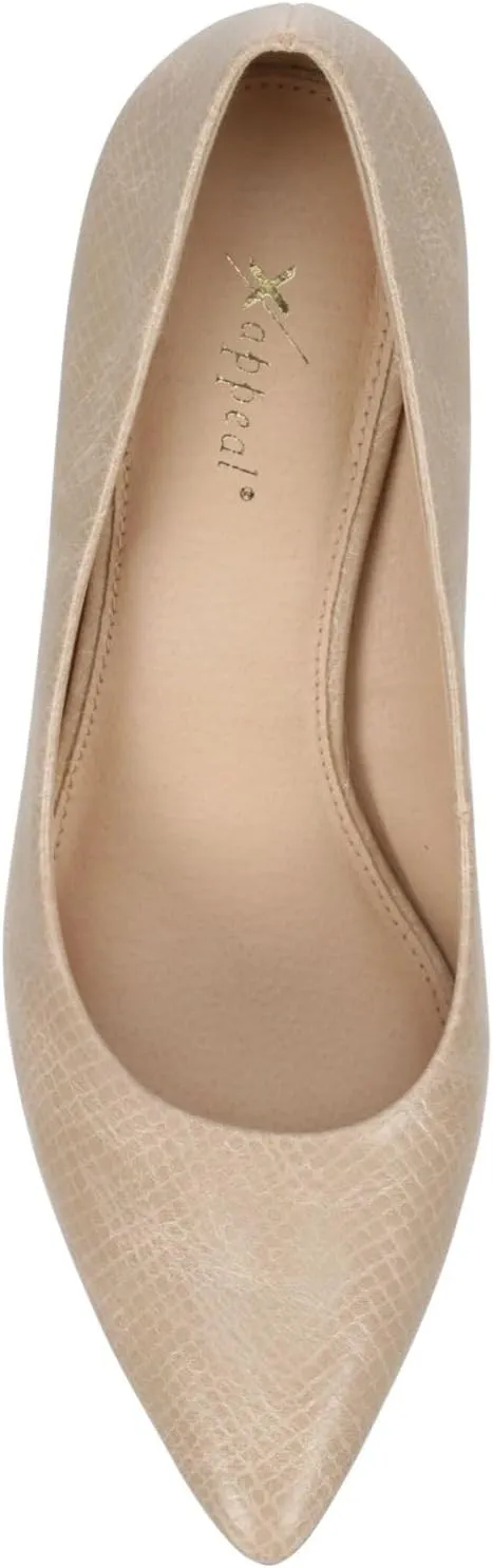XAPPEAL Joya - Women's Slip-On Stilleto Pointed Closed Toe High Heel