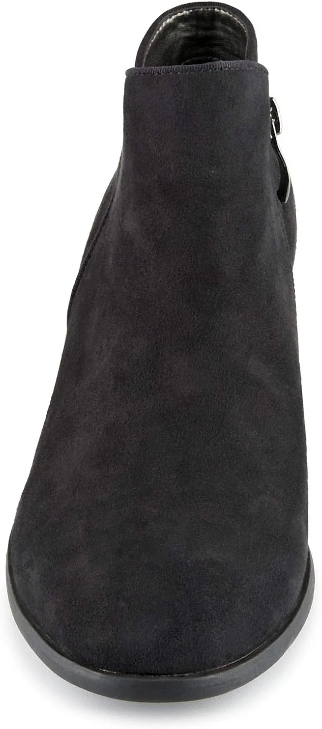 XAPPEAL Stewart - Women's Low Block Heel Slip-On Ankle Booties