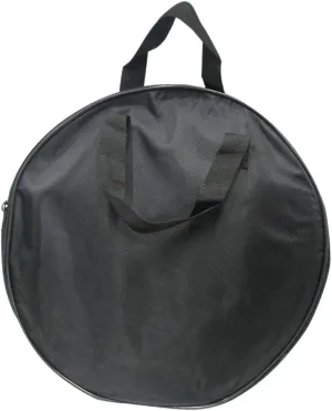 Yardwe Drum Pad Bag with Handle Durable Oxford Cloth Snare Bag for Easy Carrying and Protection for Travel and Performance Black Drum Cases