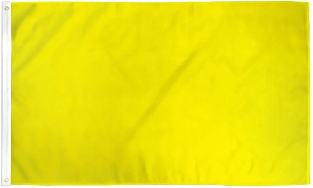 Yellow Solid Color 2x3ft DuraFlag