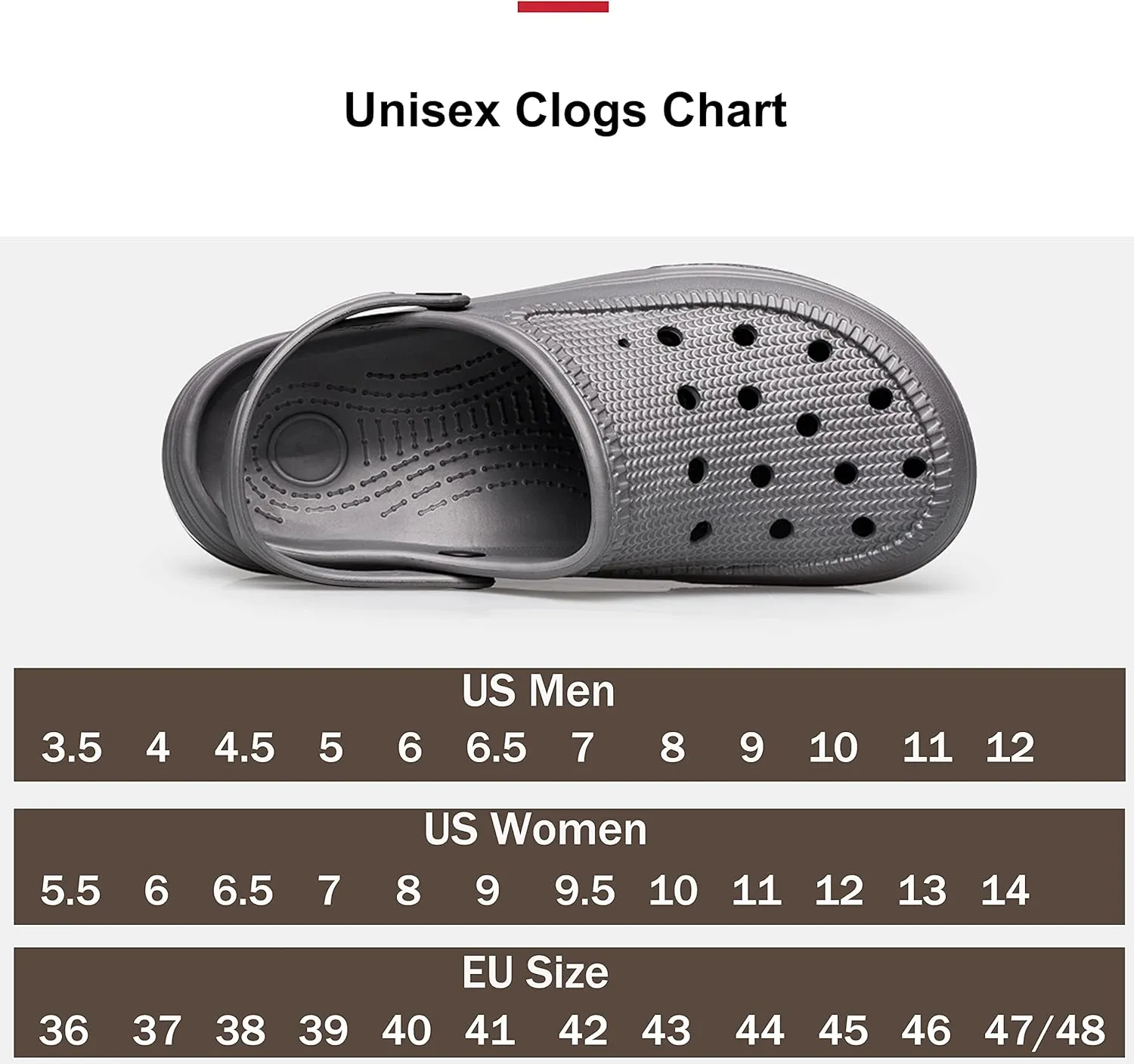 YHOON Unisex Garden Clogs Shoes | Water Shoes | Comfortable Slip on Shoes Air Cushion Slippers