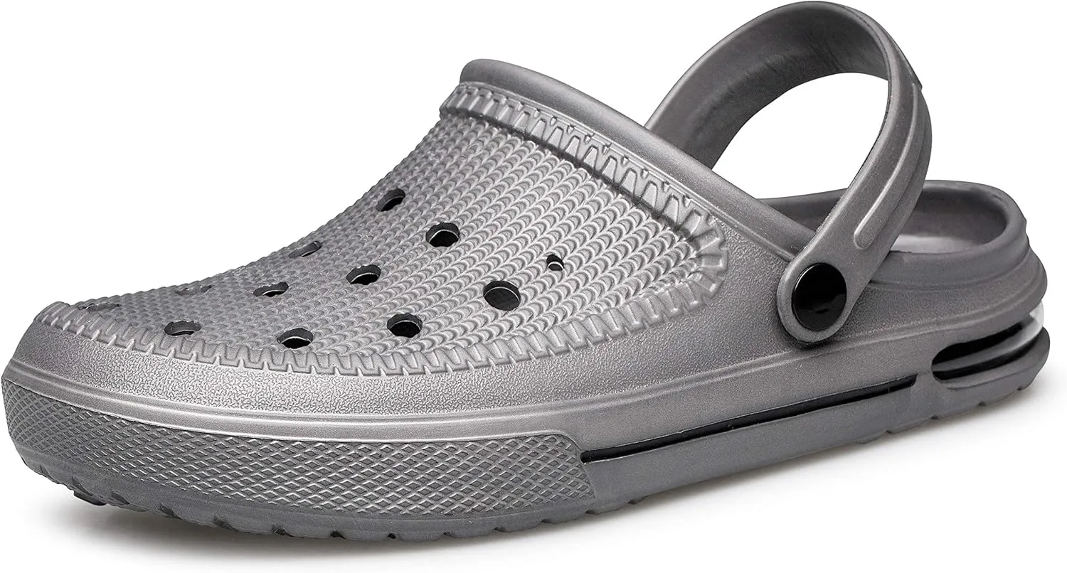 YHOON Unisex Garden Clogs Shoes | Water Shoes | Comfortable Slip on Shoes Air Cushion Slippers