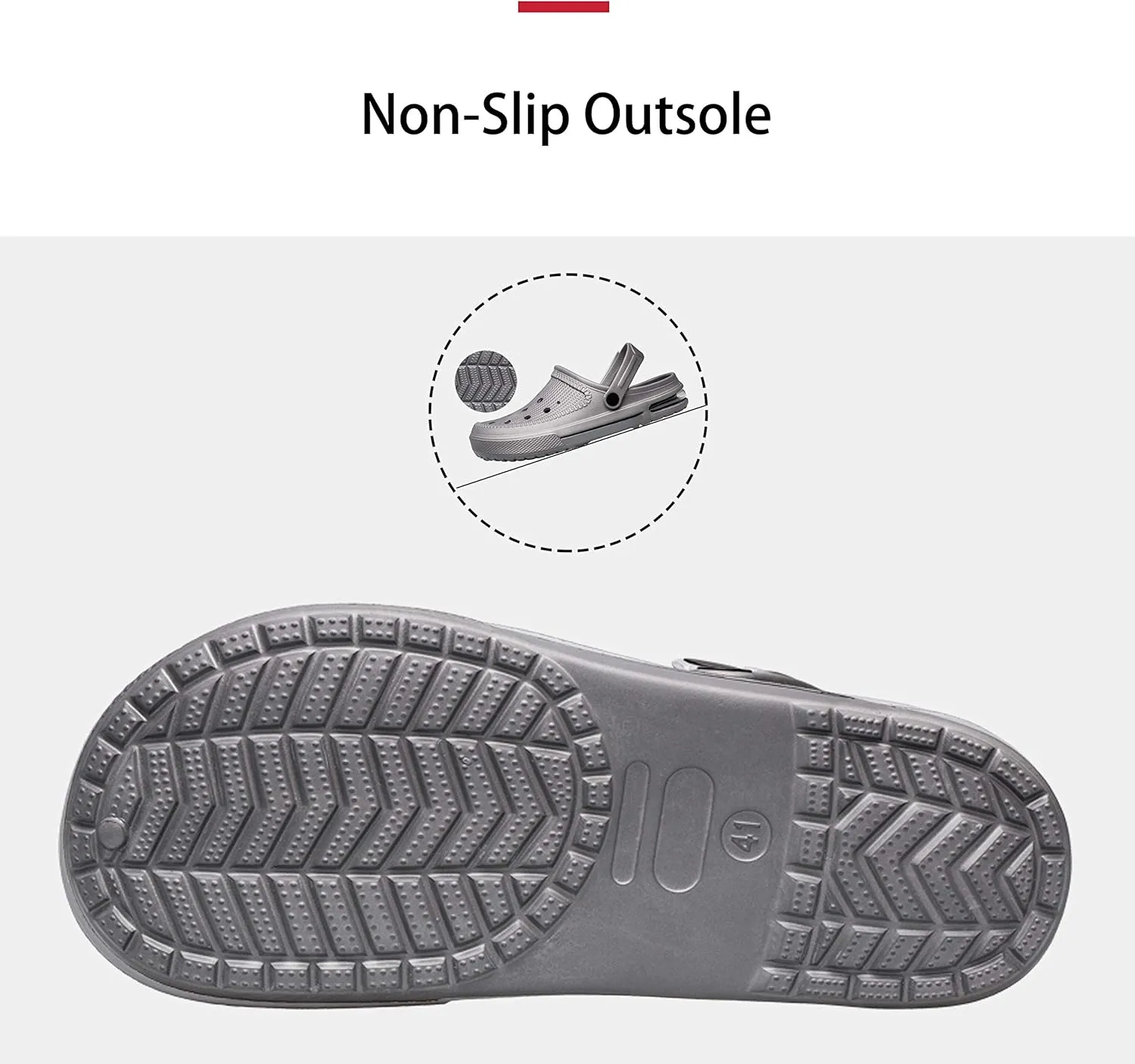 YHOON Unisex Garden Clogs Shoes | Water Shoes | Comfortable Slip on Shoes Air Cushion Slippers